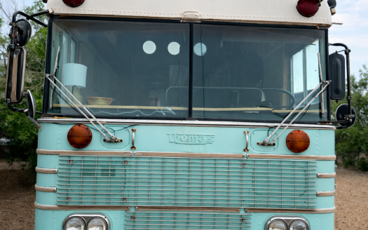Gwenivere’s 1980 Vintage Thomas Skoolie  For Your Next Adventure!