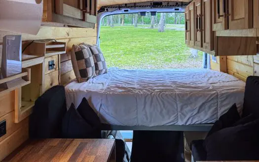 SOLD Savanna's Campervan 2018 Ford Transit Van For Sale Off-grid Ready