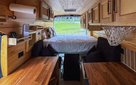 SOLD Savanna's Campervan 2018 Ford Transit Van For Sale Off-grid Ready