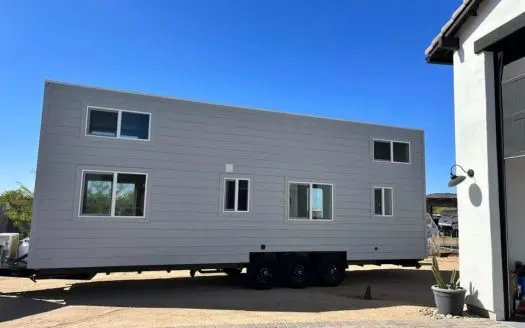 Clyde's Brand New Tiny Home For Sale Main Bed + Loft!