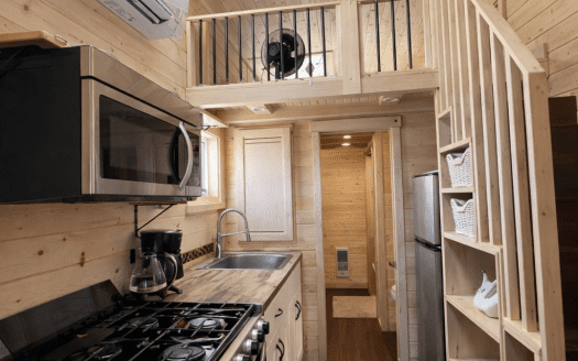 SOLD Joshua's Tumbleweed RVIA Certified Tiny Home on Wheels