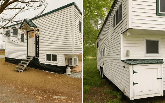 SOLD Farmhouse Tiny Home in Indiana (Abigail)