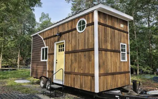 SOLD "Rustico" Brett's Tiny Home On Wheels
