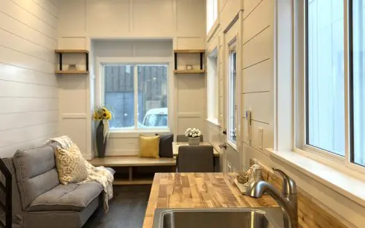 SOLD Dmitriy’s 30 Feet Long Tiny Home on Wheels NOAH Certified For Sale in Boise, Idaho