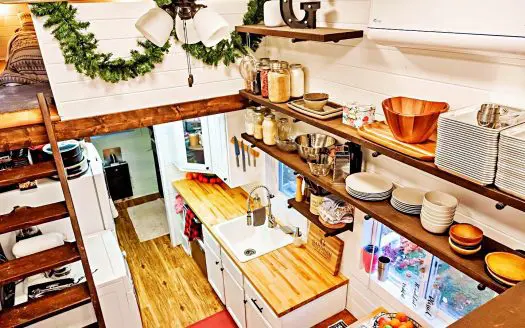 SOLD Farmhouse Tiny Home in Indiana (Abigail)