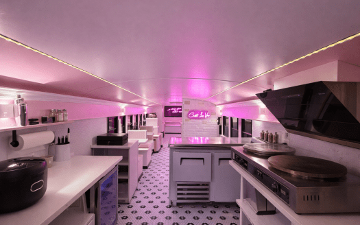 Roshan's Pretty in Pink Skoolie For Sale Turnkey & Delivered!