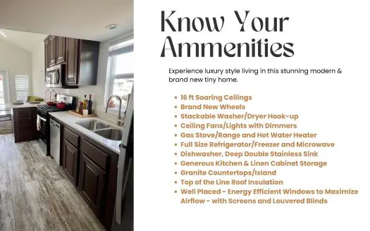 NEW Luxury Tiny Home on Wheels in Lindsay, CA