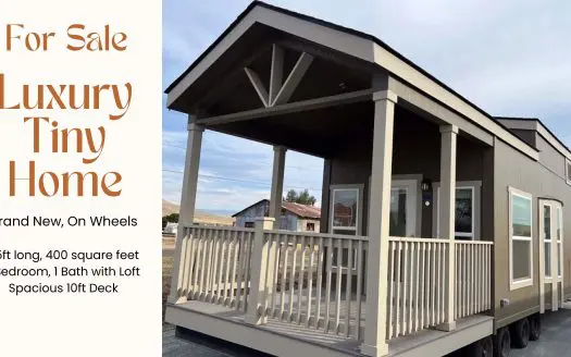 NEW Luxury Tiny Home on Wheels in Lindsay, CA