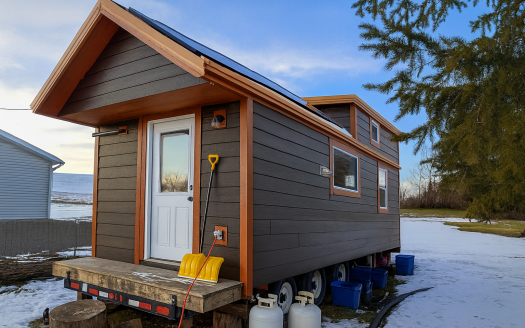 SOLD Jacob's INCREDIBLE Off-Grid Tiny Home 20 Ft Long For Sale in Potlatch, Idaho