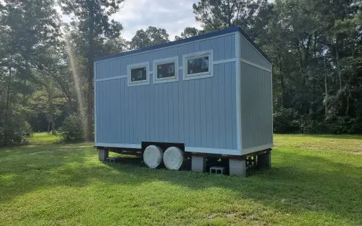 Premium 8×20 Metal-Framed THOW Shell with Reinforced Trailer