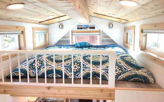 SOLD Mike's Tiny Home For Sale – Off Grid Ready – Light Filled