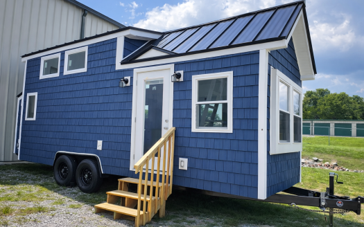 SOLD Vinnie's Blue Dream Tiny Home on Wheels