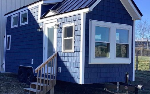 SOLD Vinnie's Blue Dream Tiny Home on Wheels