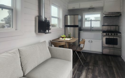 SOLD Pink Custom Container Tiny Home, Move-in Ready!