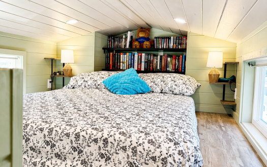 SOLD Sarah's RVIA Turnkey Tiny Home on Wheels delivered from Florida!