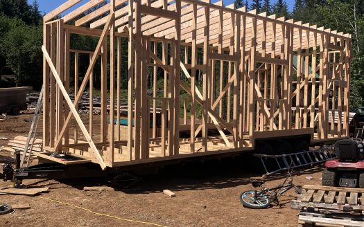 10’x30’ Tiny House Shell on Brand New Iron Eagle Trailer Deer Island, OR