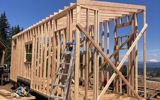 10’x30’ Tiny House Shell on Brand New Iron Eagle Trailer Deer Island, OR