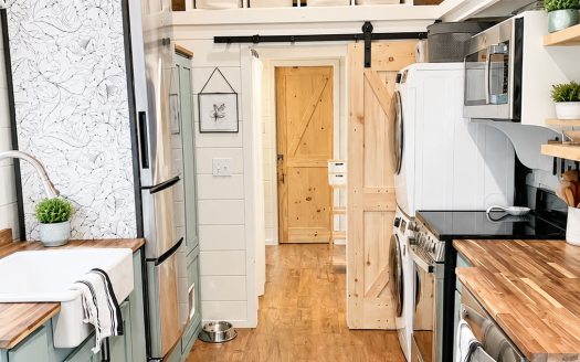 SOLD Maegen’s Mountain Escape Tiny Home on Wheels, Move-In Ready!