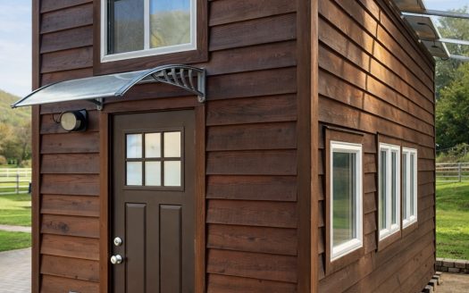 Solar Ready Tiny Home on Foundation with Delivery Assistance Available! (Kacey)