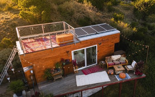 Tiny Home Dream with Rooftop Deck, Solar and Certification! (Bethany)