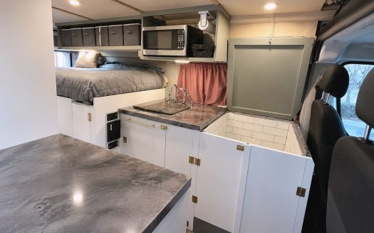 Off-Grid Adventure Van – Engine Upgrade, Solar + Shower