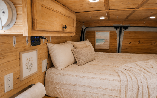 Michael's Ram ProMaster 2500 Off‑Grid Stealth, Full Bathroom Conversion