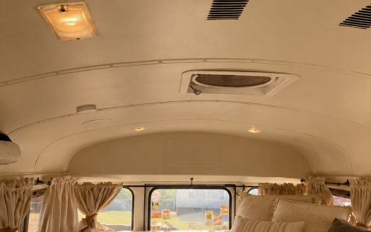 Michaela's "Greenie" Off-Grid Ready Ford Econoline Skoolie, Make an Offer!