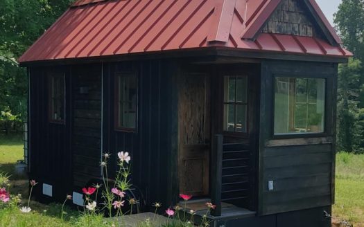 Cute and practical boho tiny home on wheels for sale, southern MD