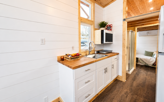 Customizable NOAH Certified Tiny Home with Main-Level Bed + Loft!