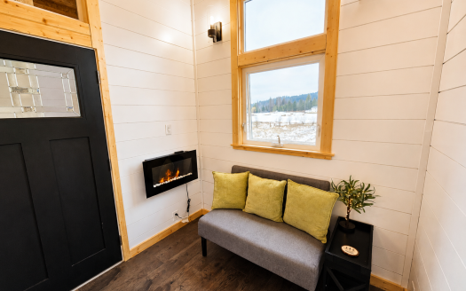 Customizable NOAH Certified Tiny Home with Main-Level Bed + Loft!