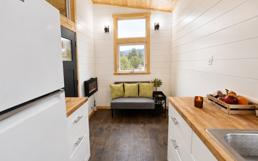 Customizable NOAH Certified Tiny Home with Main-Level Bed + Loft!