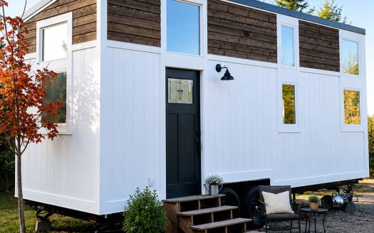 Customizable NOAH Certified Tiny Home with Main-Level Bed + Loft!