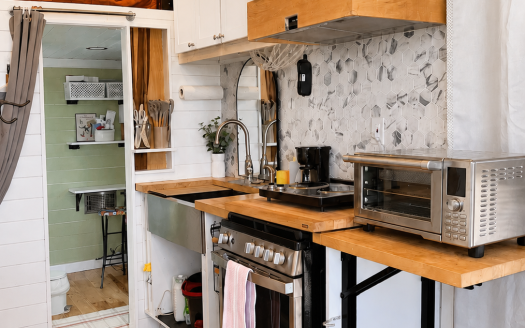 Move-In-Ready Tiny Home with King Loft, Solar Backup and Full Furnishings