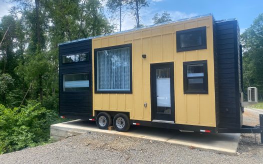 2025 8.5′ x 24′ NOAH certified home; downstairs bedroom and two lofts, lot at Lakeland Ridge Tiny Home Community