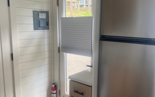2025 8.5′ x 24′ NOAH certified home; downstairs bedroom and two lofts, lot at Lakeland Ridge Tiny Home Community