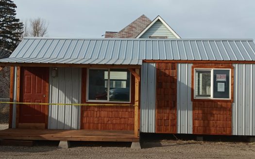 Single loft tiny house on wheels. Deer Lodge Montana