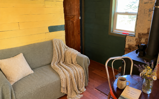 Furnished Off-Grid Tiny Cabin with Solar – OPEN TO OFFERS