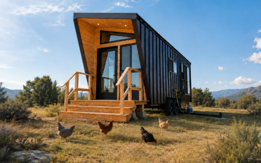 Stargazing Tiny Home Dream on Wheels Delivered from CA