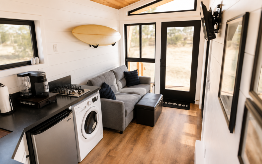 Stargazing Tiny Home Dream on Wheels Delivered from CA