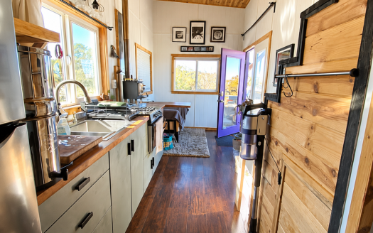 Beautiful 24-Foot Tiny Home for Sale with Loft & Solar Power