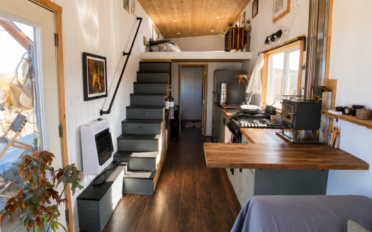 Beautiful 24-Foot Tiny Home for Sale with Loft & Solar Power