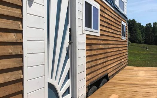 Bright New Tiny Home on Wheels with Lofted Bedroom in McMinnville Tennessee