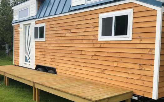 Bright New Tiny Home on Wheels with Lofted Bedroom in McMinnville Tennessee
